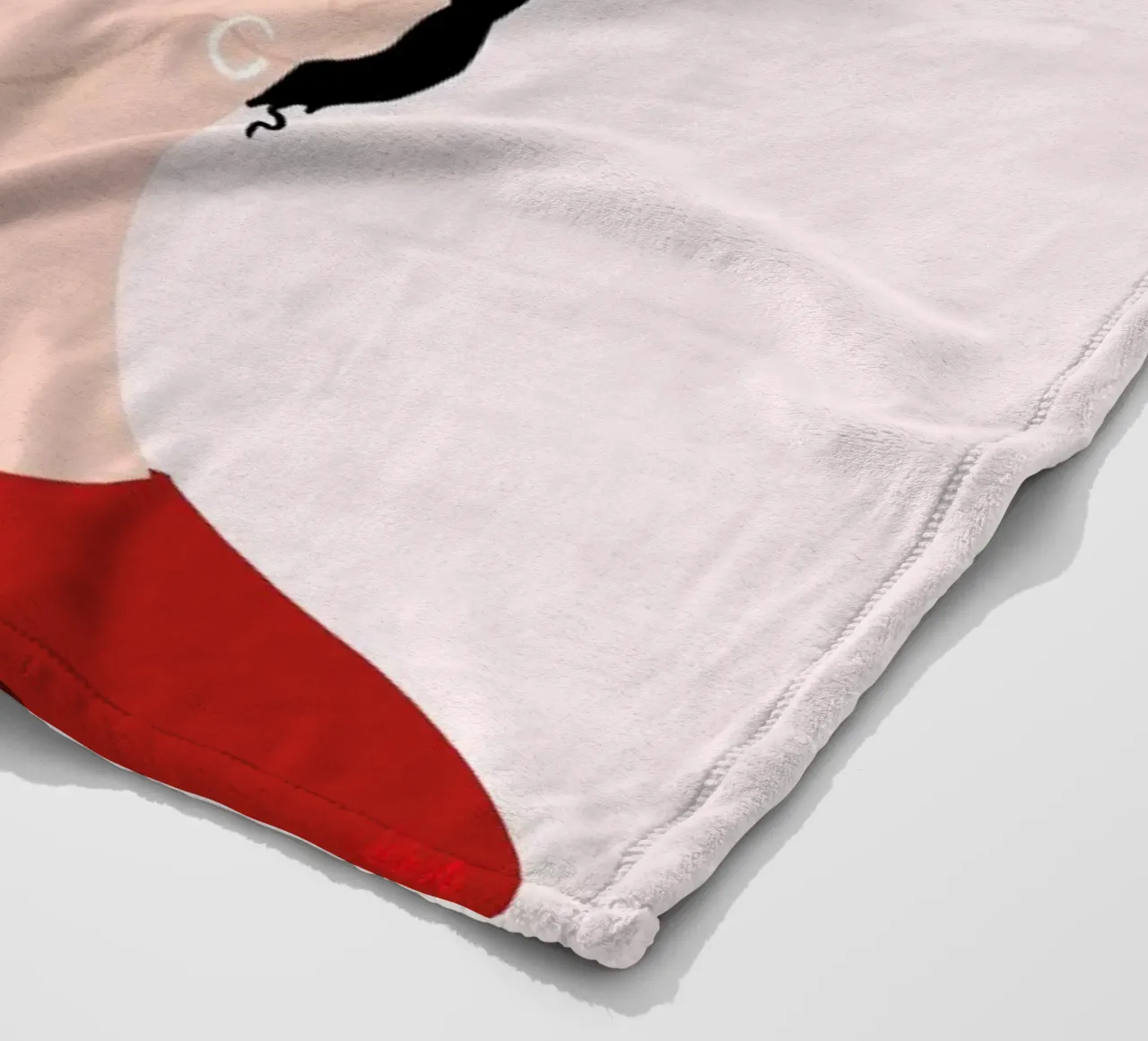 Blush fleecedeken van Céleste Wallaert