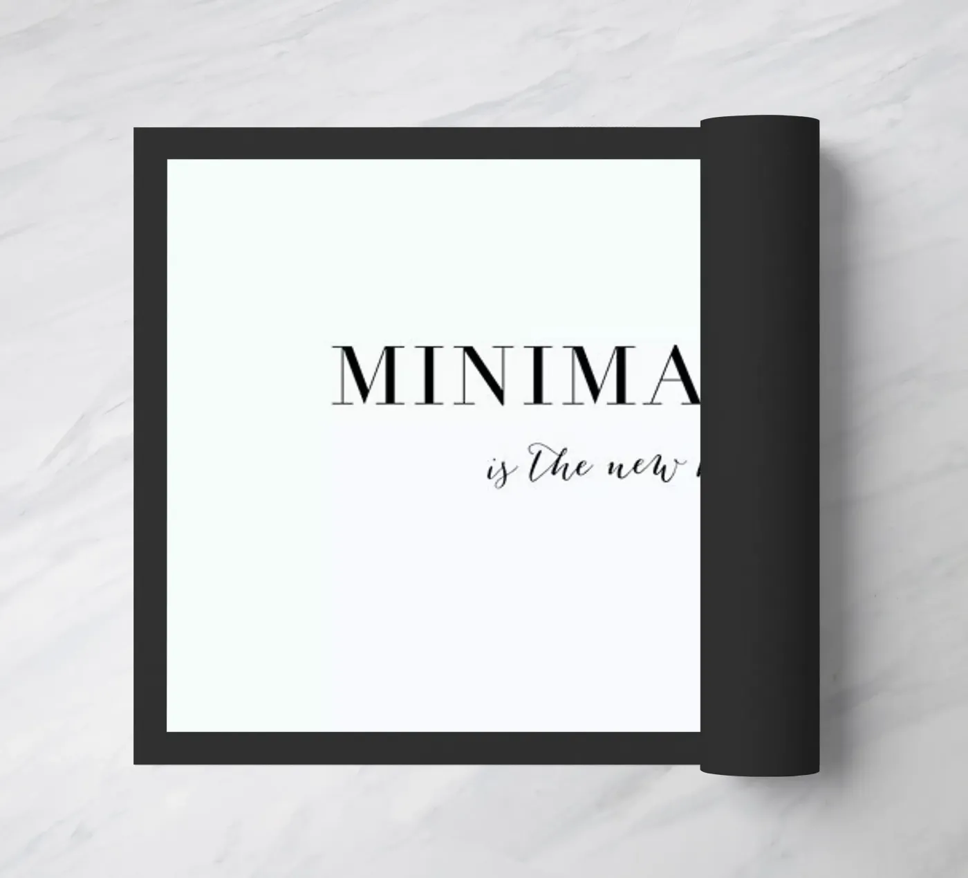 Minimalism deurmat van Amy & Kurt