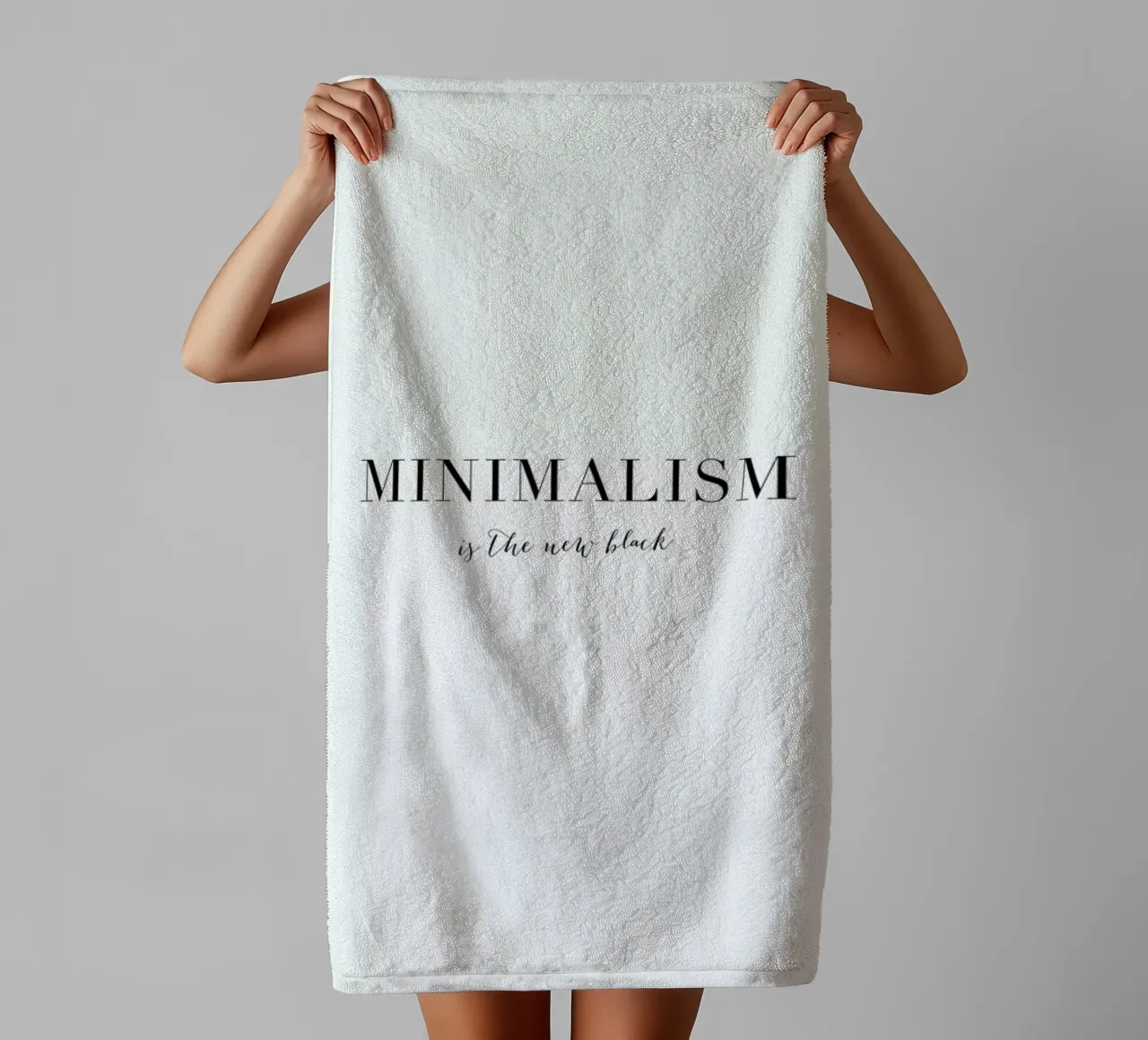 Minimalism asciugamano da bagno da Amy & Kurt
