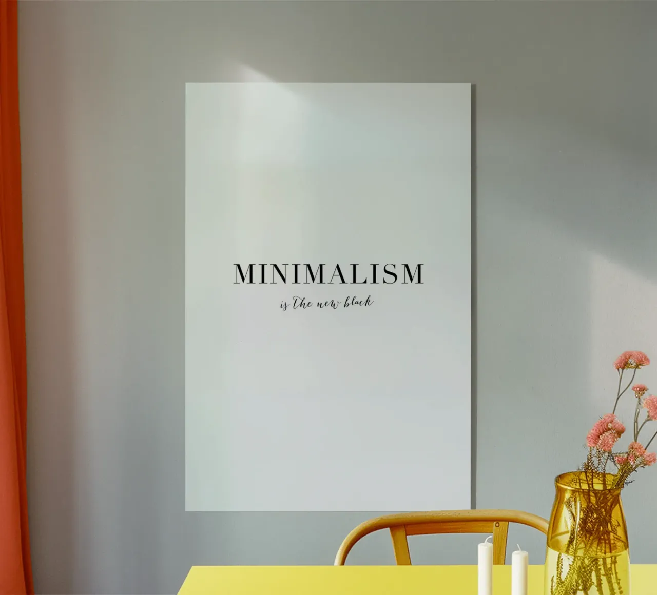 Minimalism plexiglass da Amy & Kurt