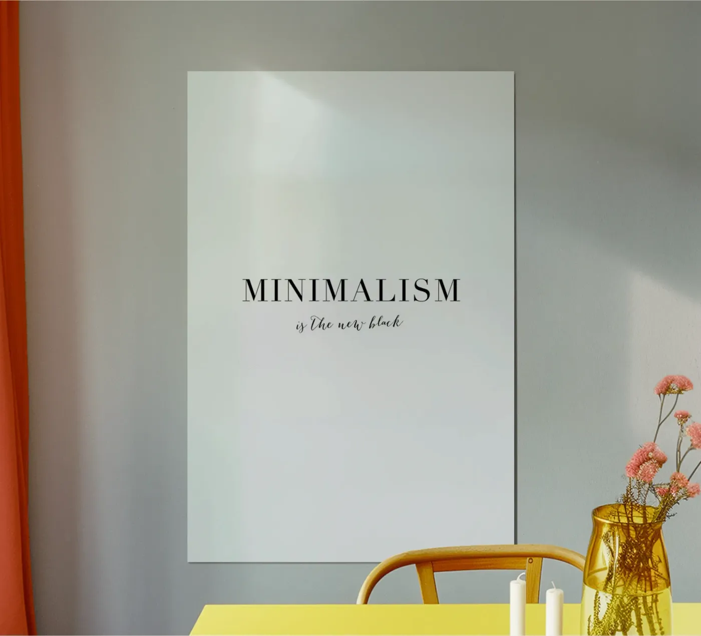 Minimalism poster da Amy & Kurt