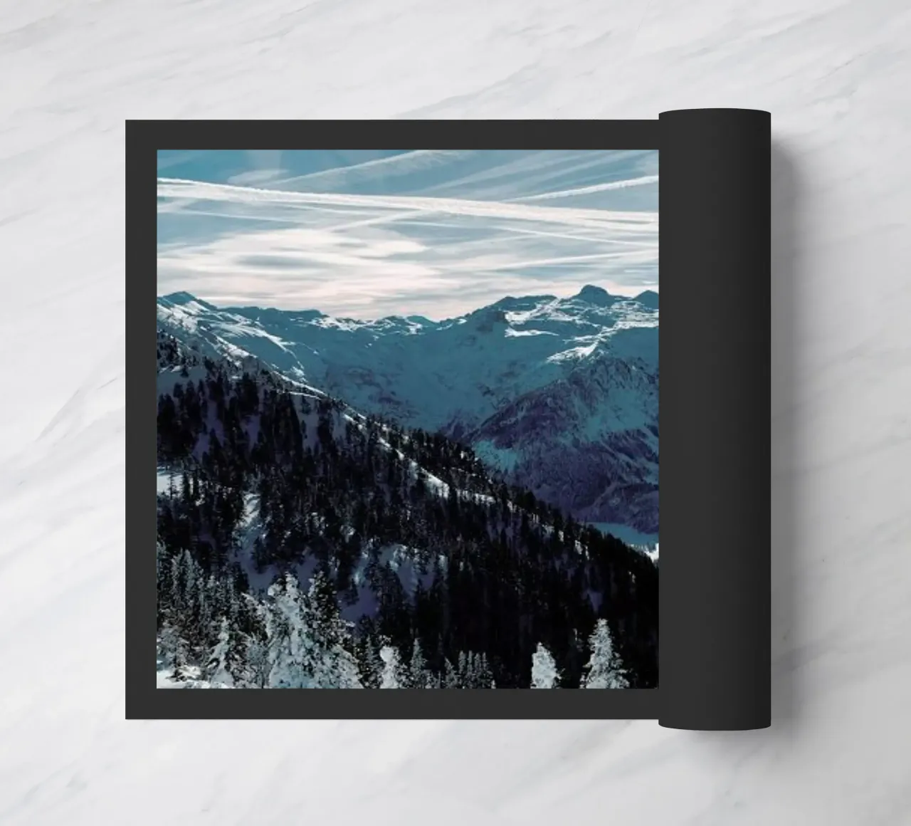 Austrian Alps in Winter zerbino da Sebastian Hilgetag