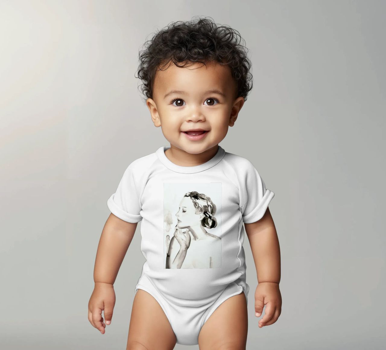 Gently Does It body neonato maniche corte da Victoria Verbaan