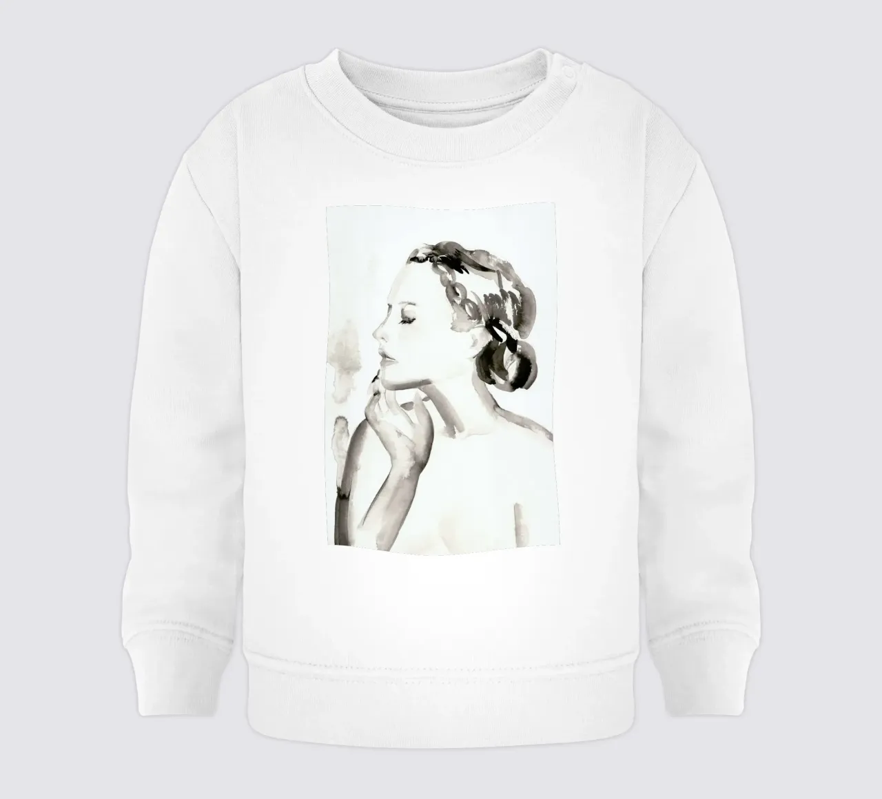 Gently Does It baby sweatshirt by Victoria Verbaan