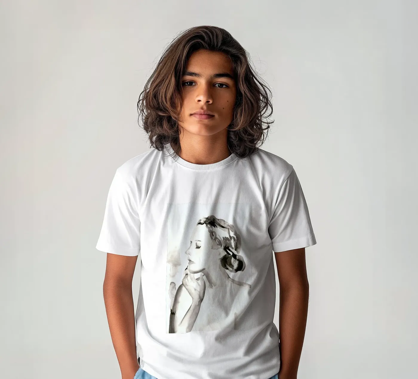 Gently Does It kinder t-shirt van Victoria Verbaan