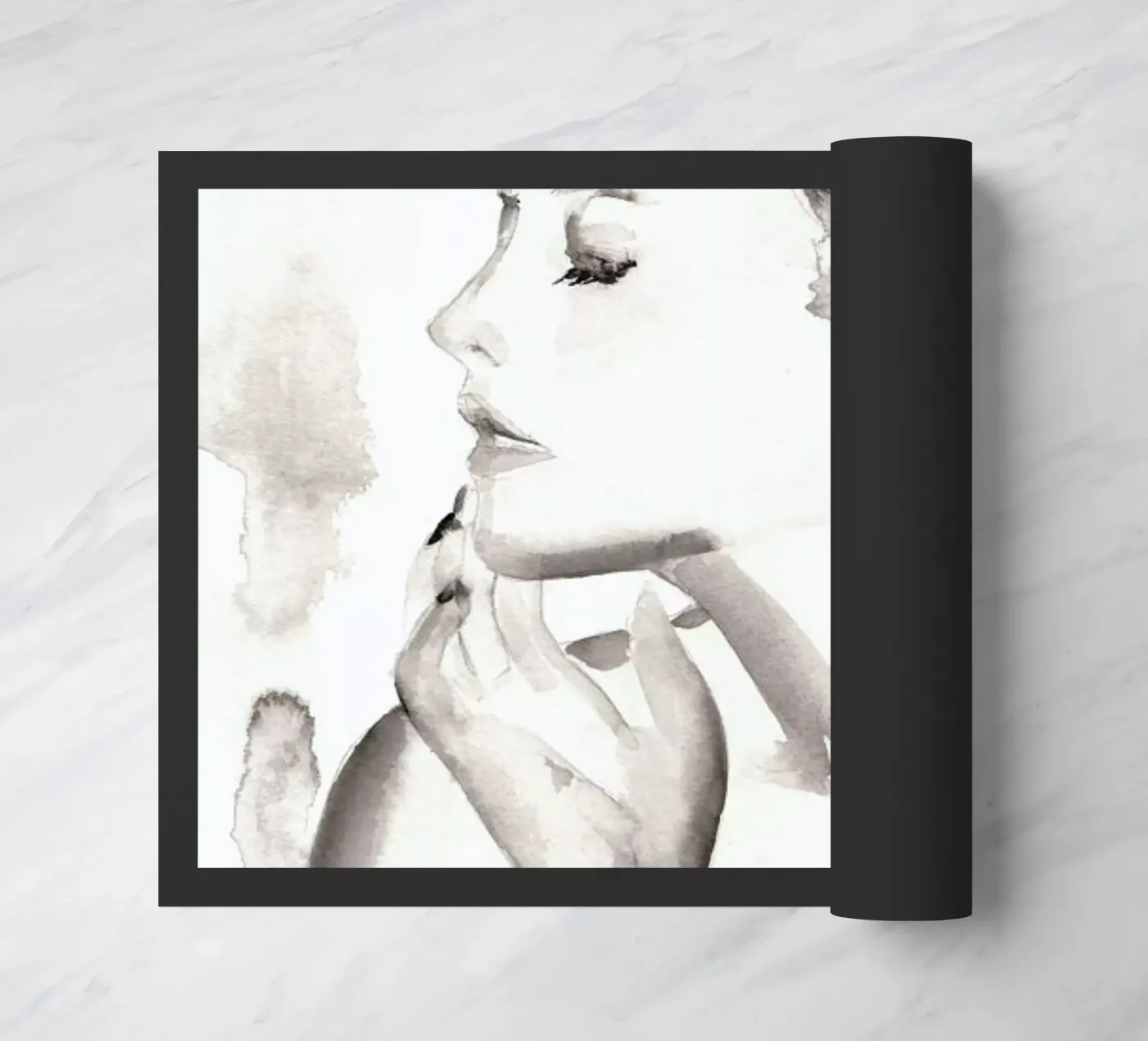 Gently Does It doormat by Victoria Verbaan