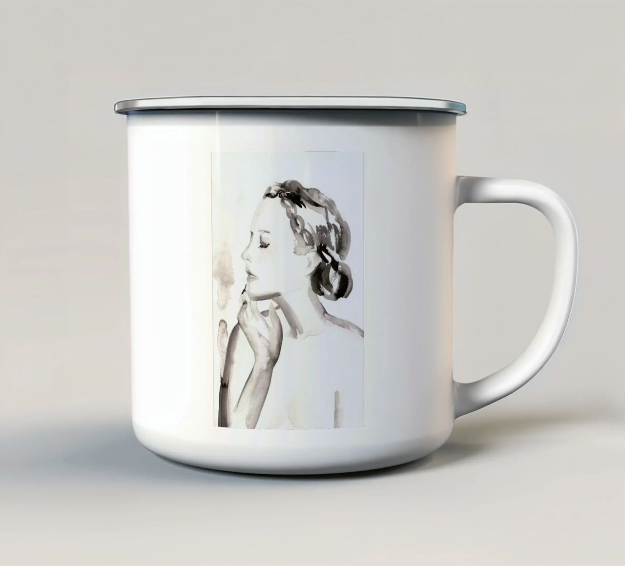 Gently Does It tazza in smalto da Victoria Verbaan