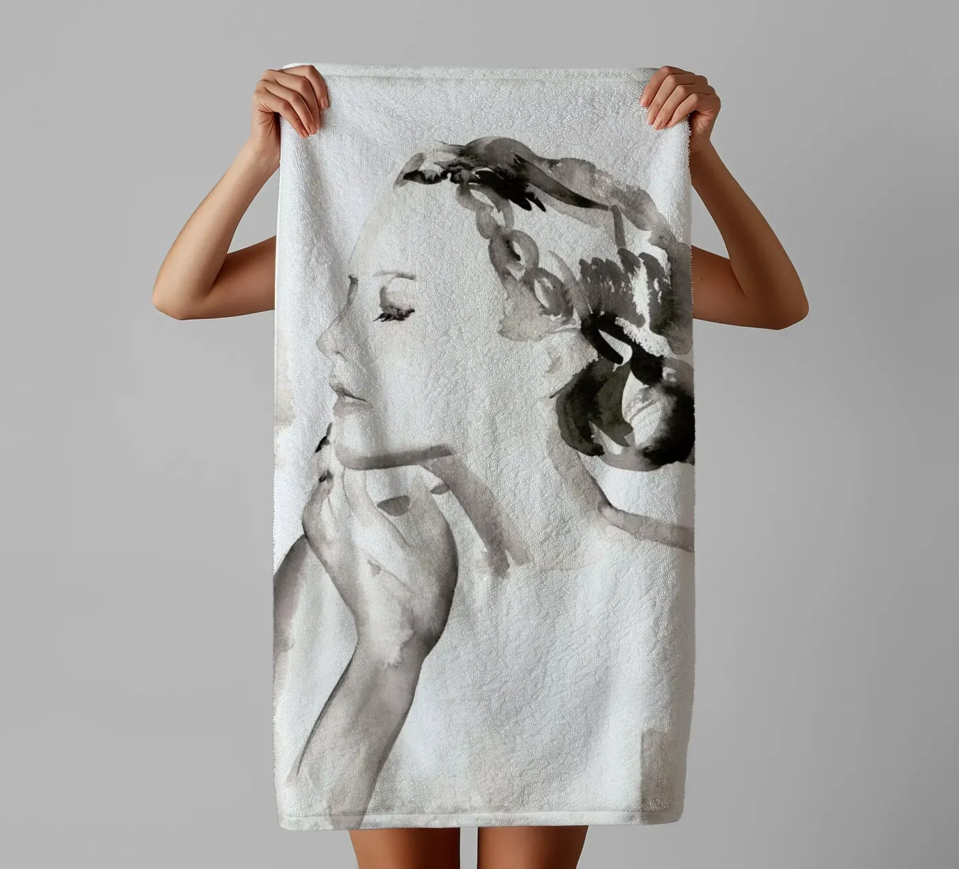 Gently Does It Handtuch von Victoria Verbaan