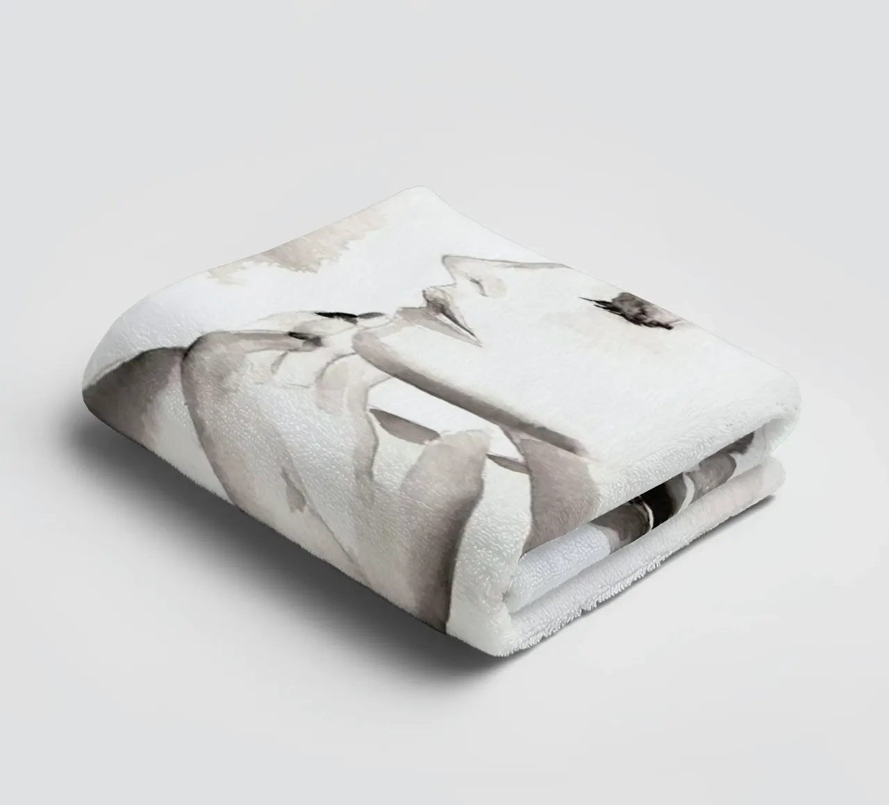 Gently Does It badhanddoek van Victoria Verbaan