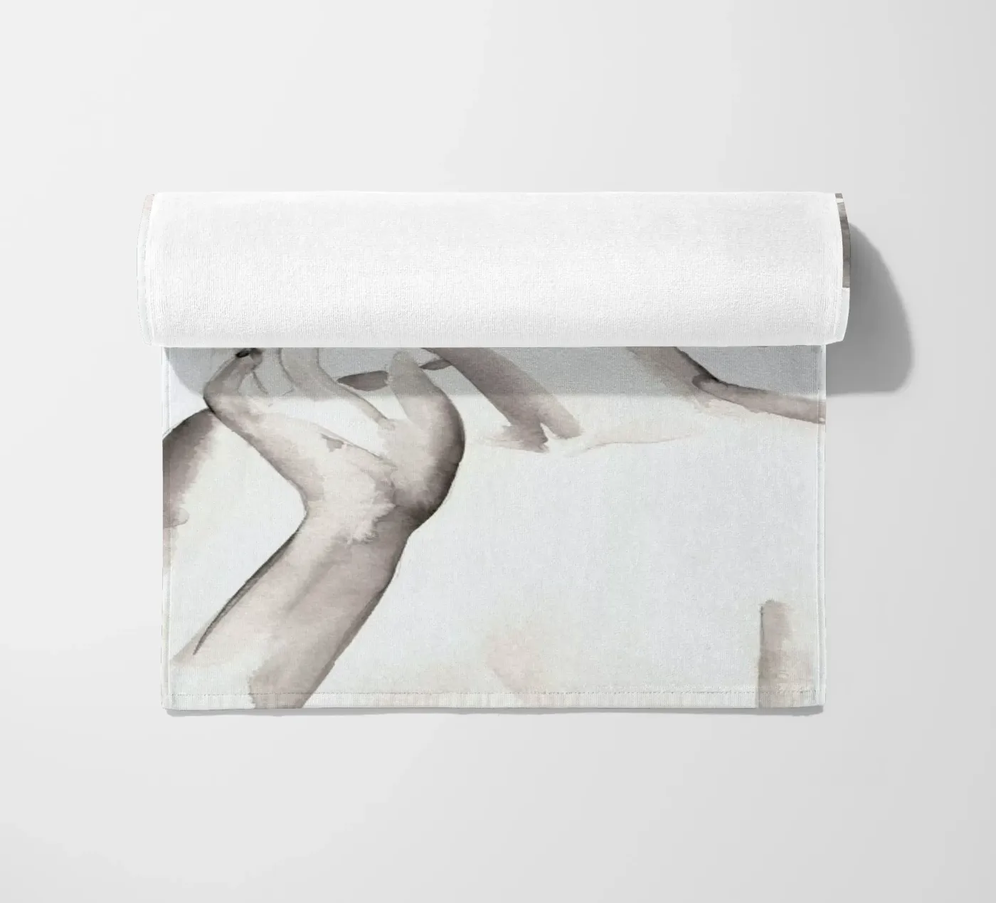 Gently Does It Strandtuch von Victoria Verbaan