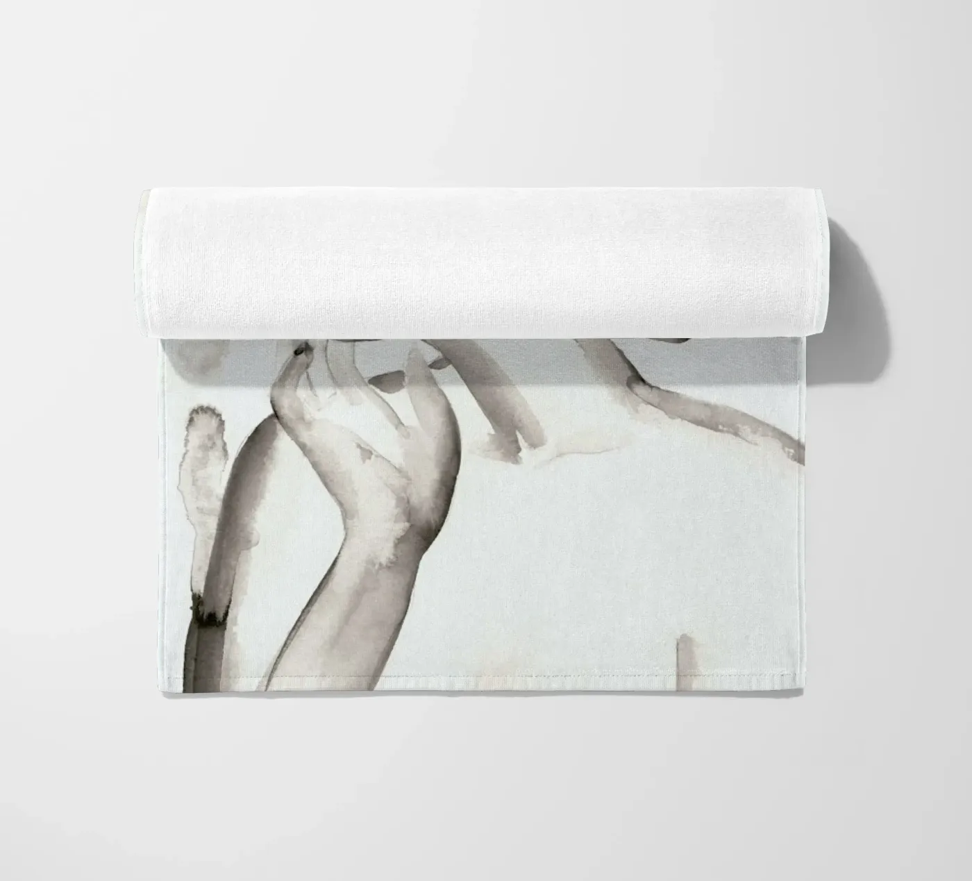 Gently Does It Strandtuch von Victoria Verbaan