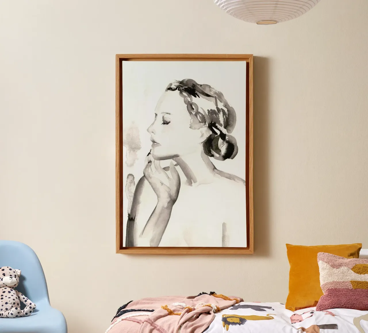 Gently Does It canvas by Victoria Verbaan