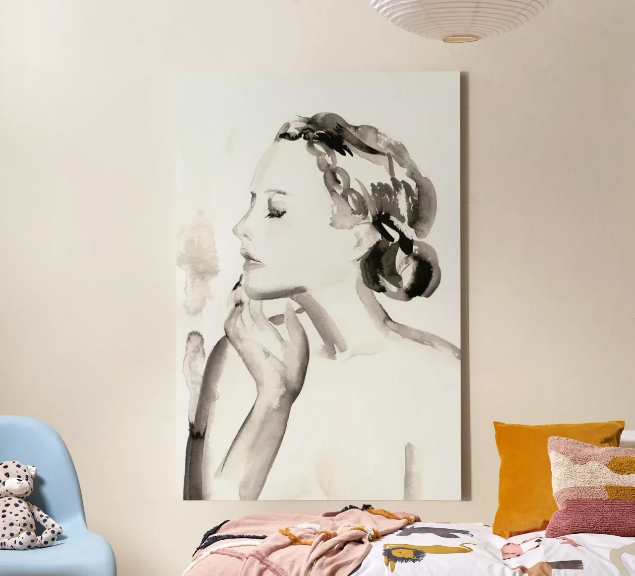 Gently Does It canvas by Victoria Verbaan