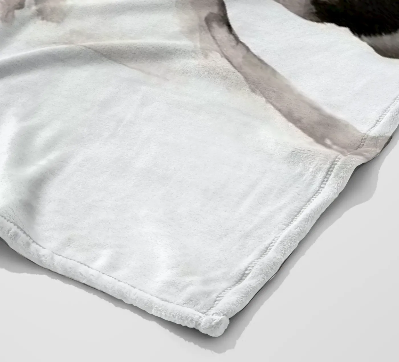 Gently Does It fleece blanket by Victoria Verbaan