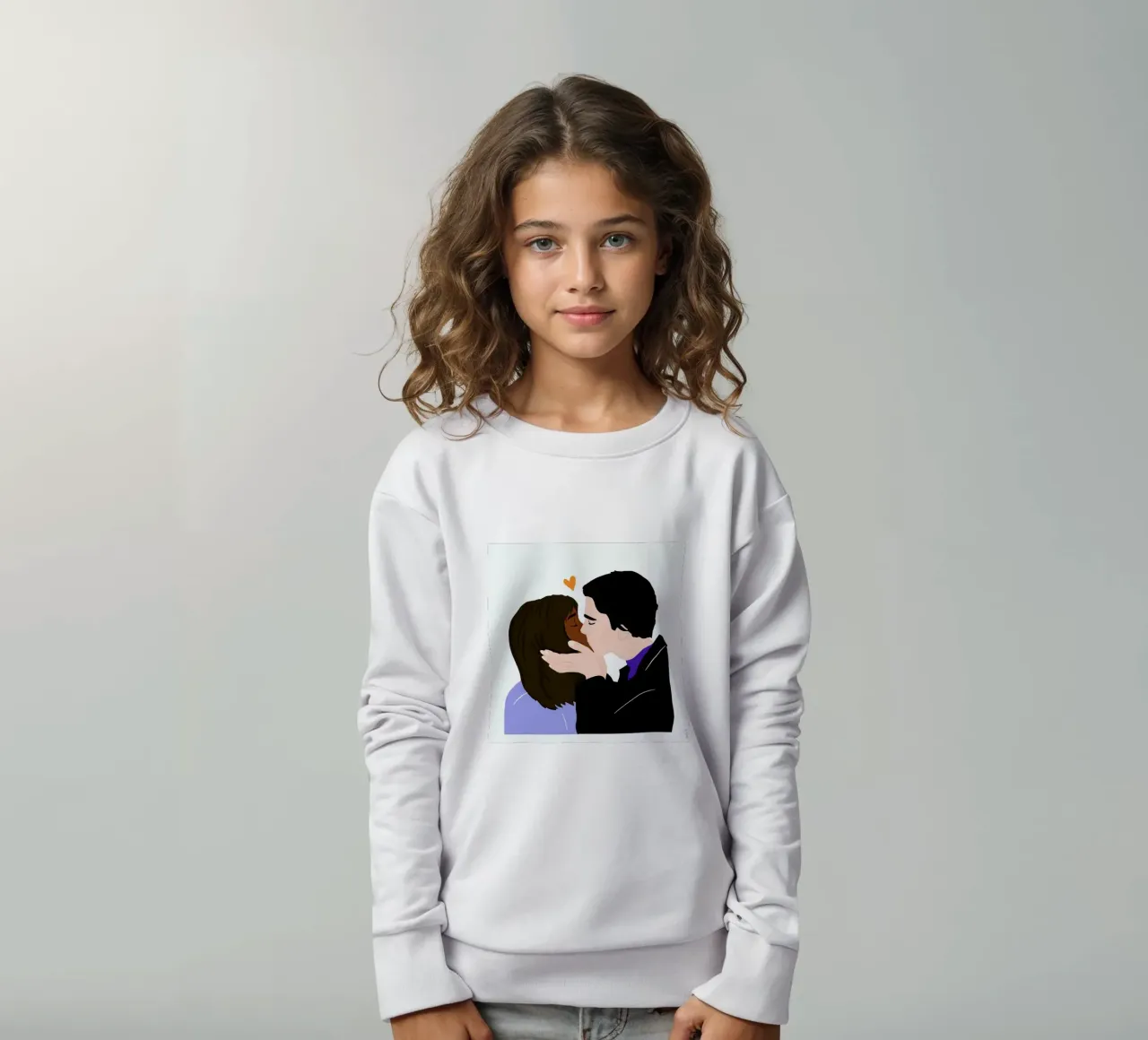 Embrassez qui vous voudrez I felpa bambino da Céleste Wallaert