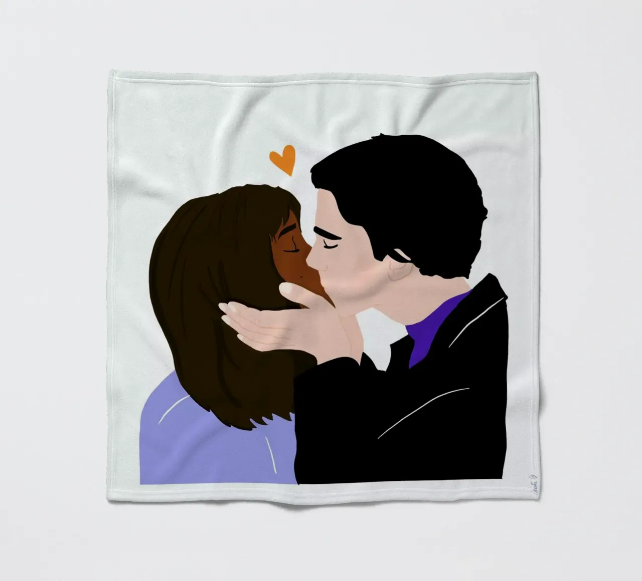 Embrassez qui vous voudrez I coperta in pile da Céleste Wallaert