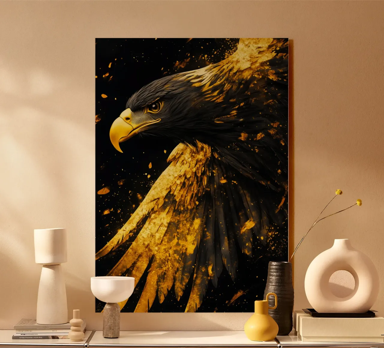 Steinadler Acryl-Glas von Justyna Jaszke JBJart