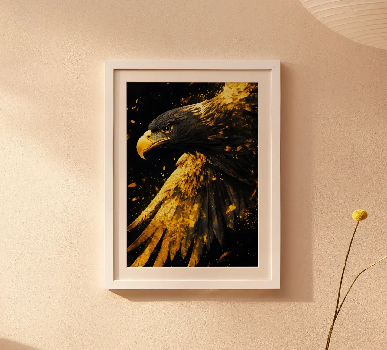 Golden eagle poster da Justyna Jaszke JBJart