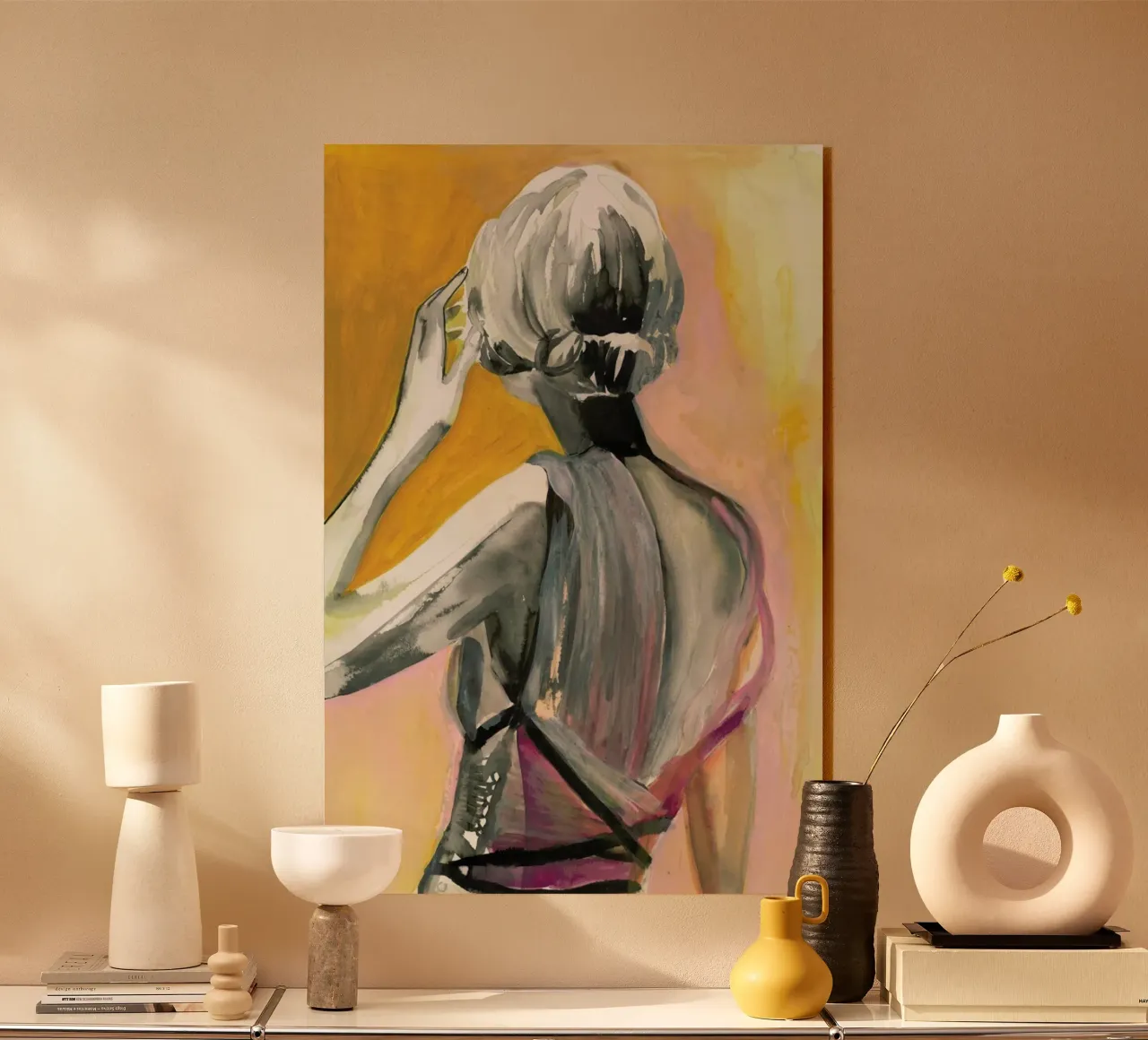 Give Her Just A Second plexiglass da Victoria Verbaan