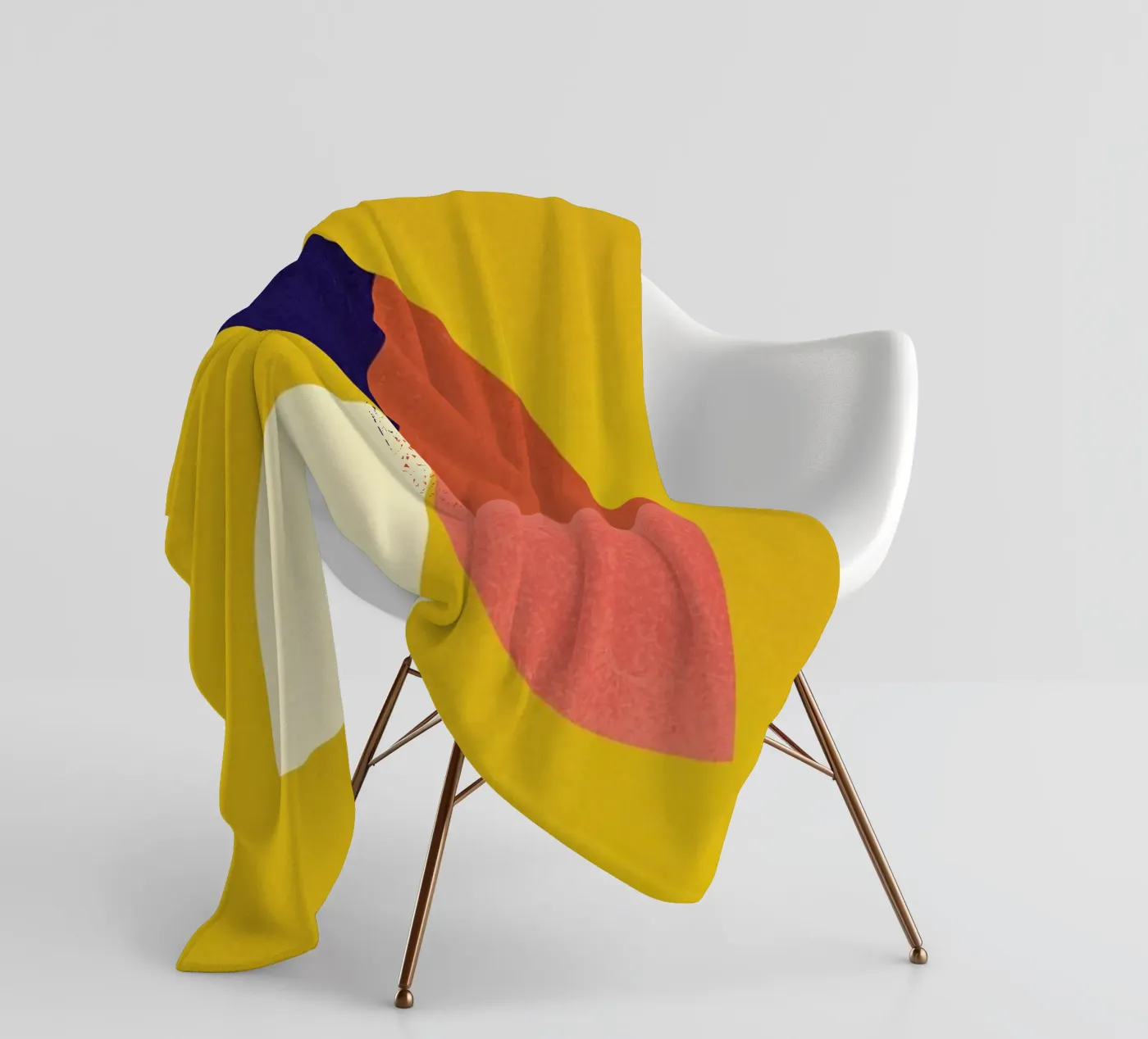 Tesolate fleece blanket by daylight design studio