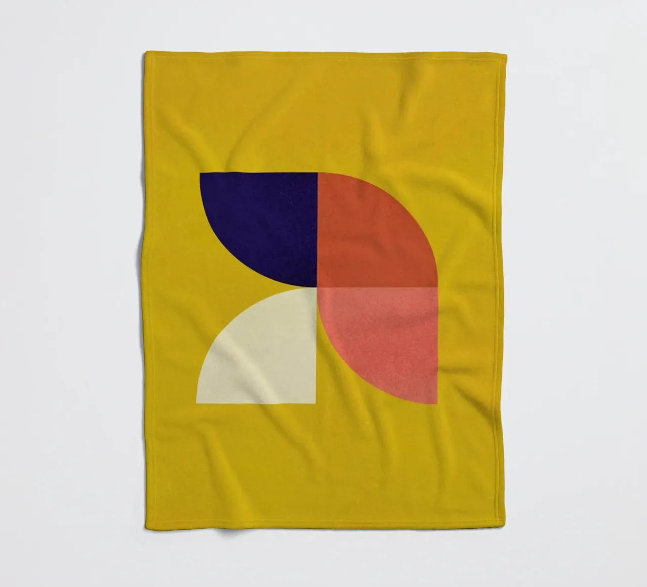 Tesolate fleece blanket by daylight design studio