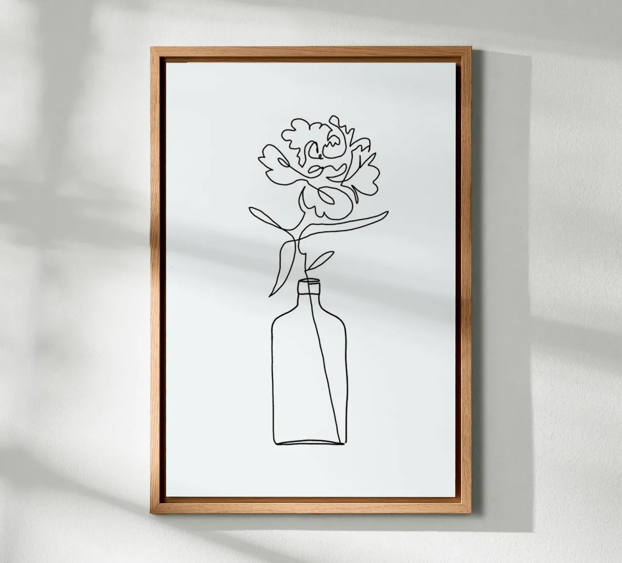 One Line Vase tela da KRUTH DESIGN