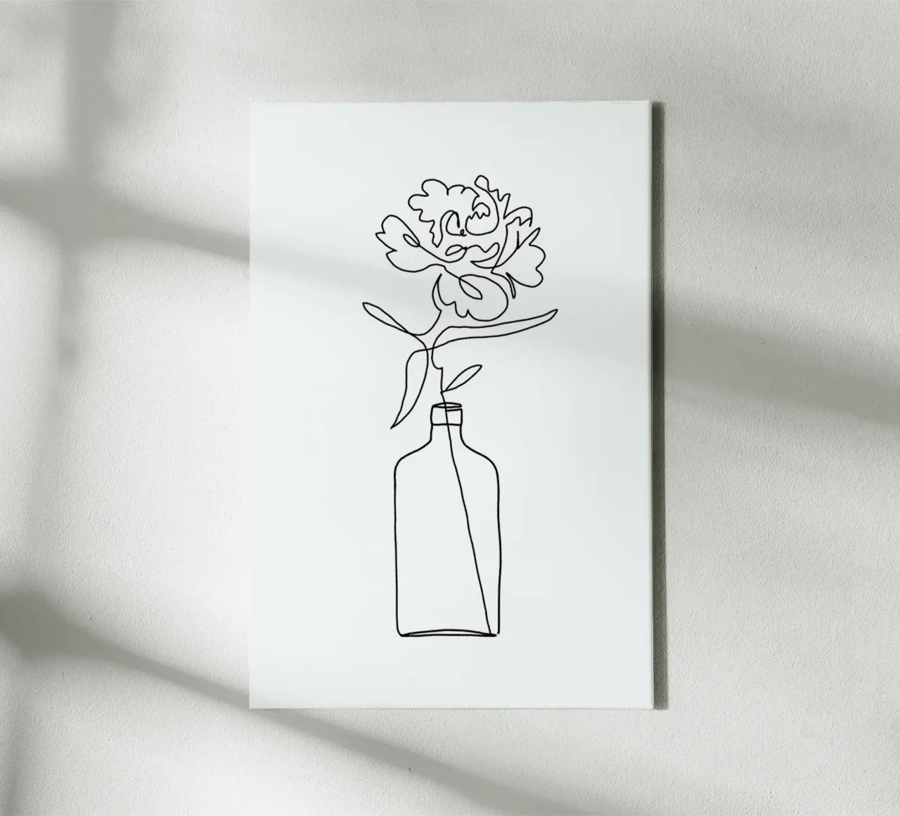 One Line Vase tela da KRUTH DESIGN