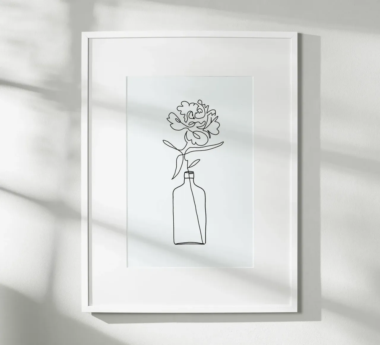 One Line Vase carta hahnemühle da KRUTH DESIGN