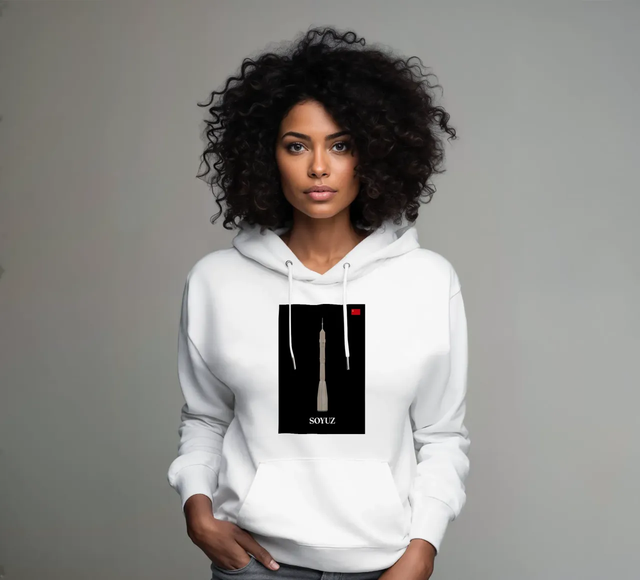 SOYUZ 1 felpa con cappuccio da Marc Schulthess