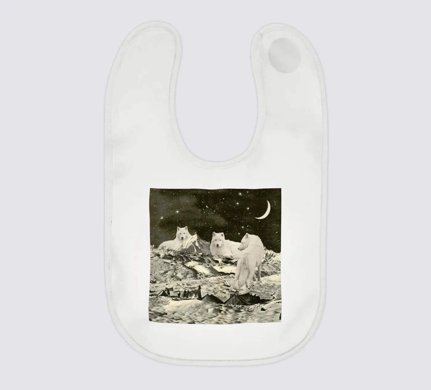White Wolves bavaglino da Florent Bodart
