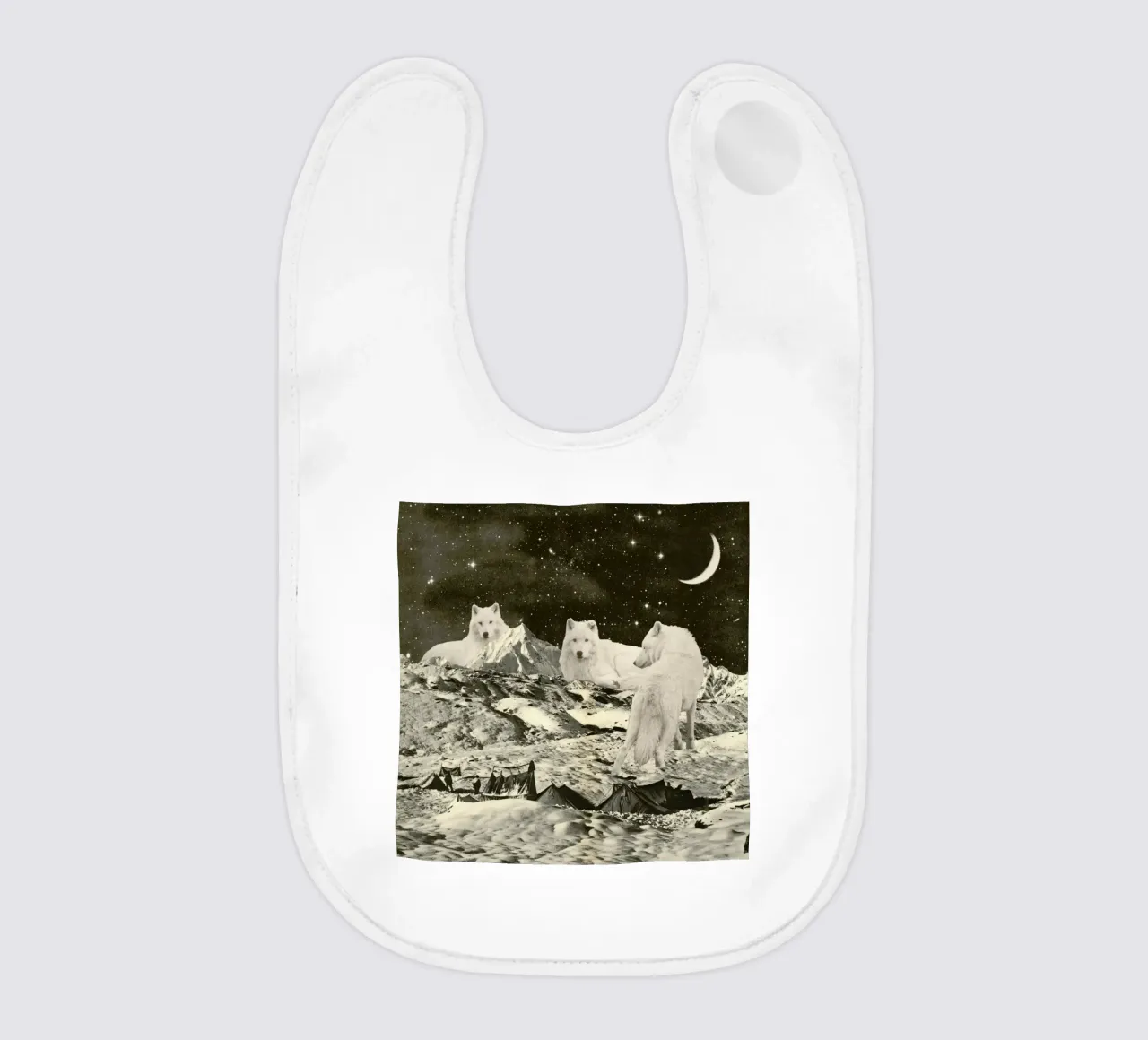 White Wolves bavaglino da Florent Bodart