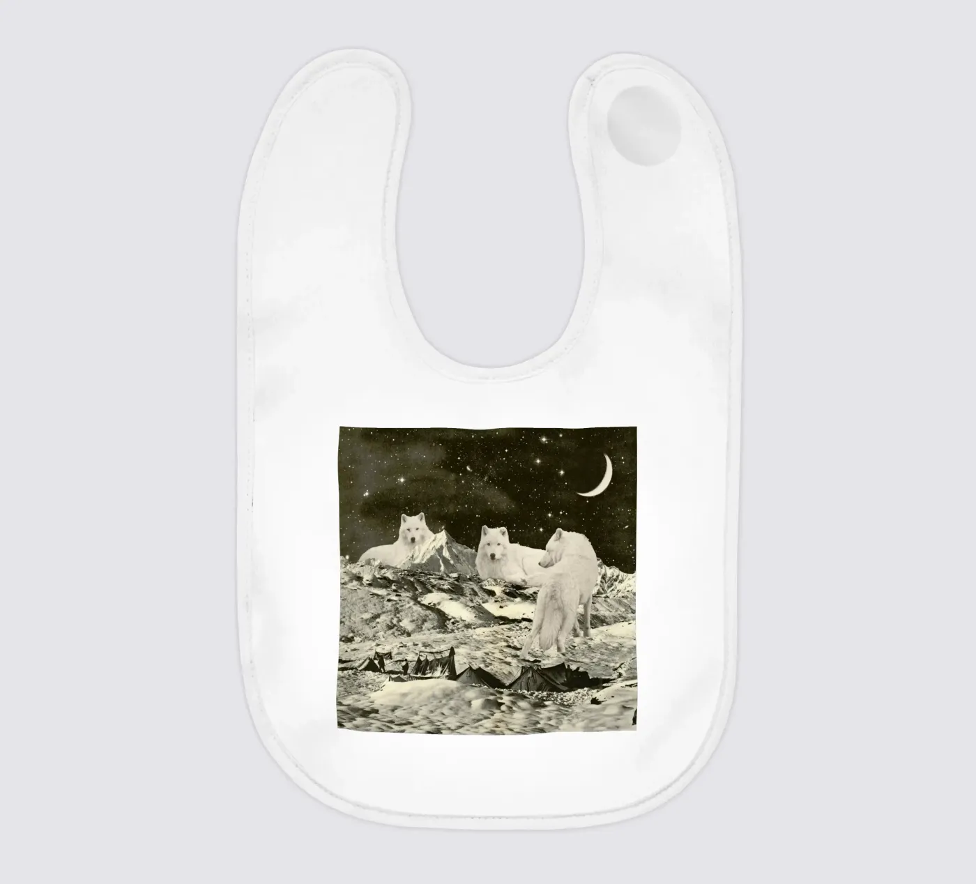 White Wolves bavaglino da Florent Bodart
