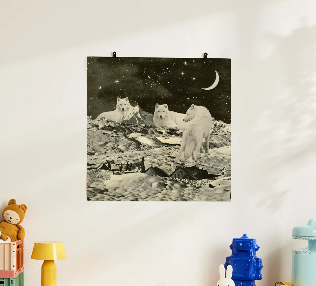 White Wolves poster da Florent Bodart