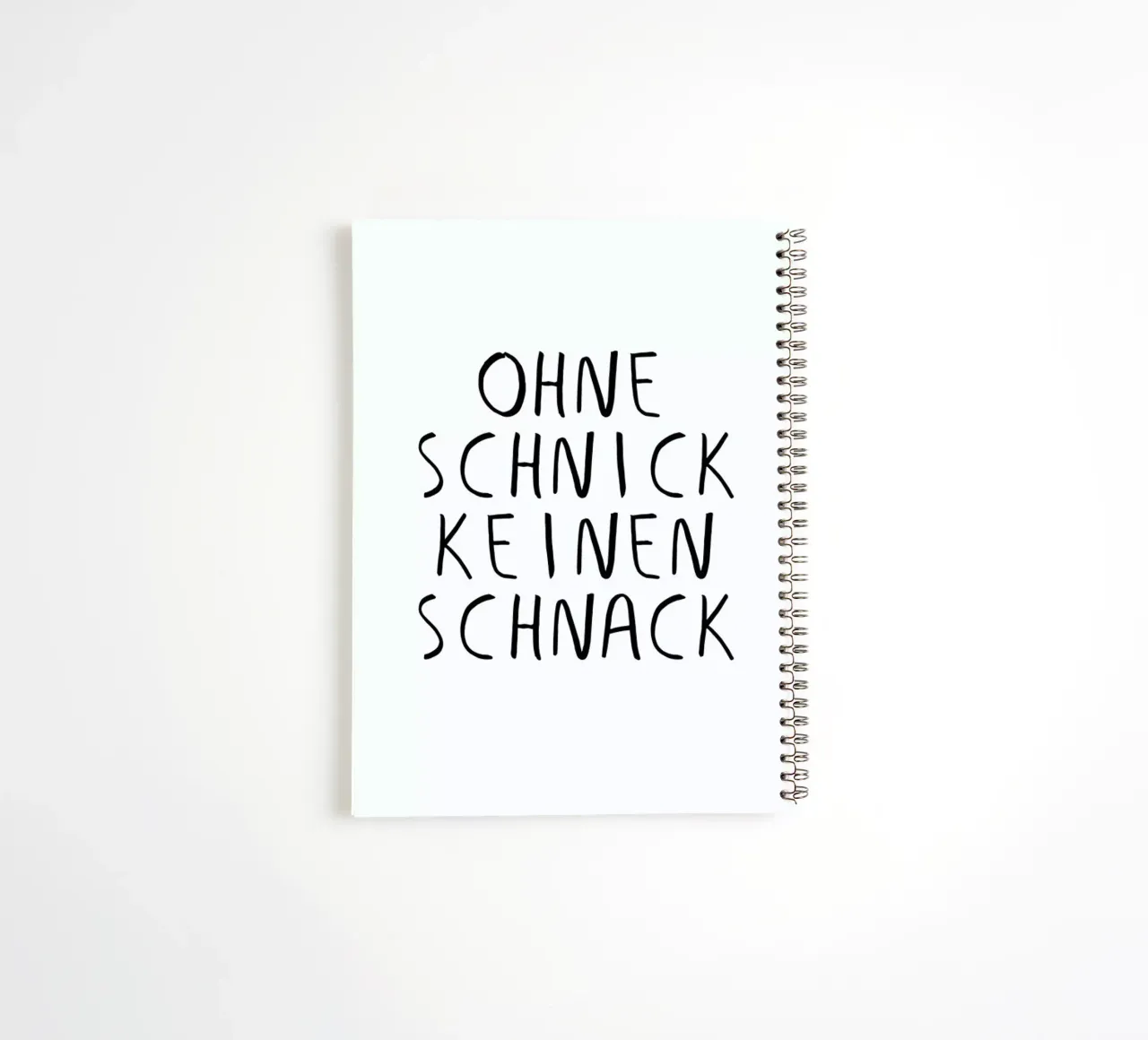 Schnick Schnack spiral notebook by Amy & Kurt