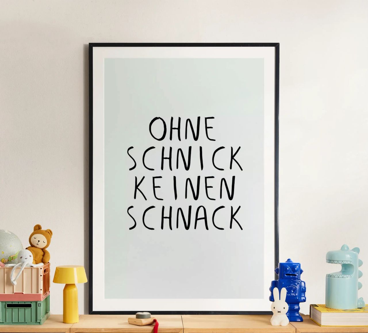 Schnick Schnack Poster von Amy & Kurt