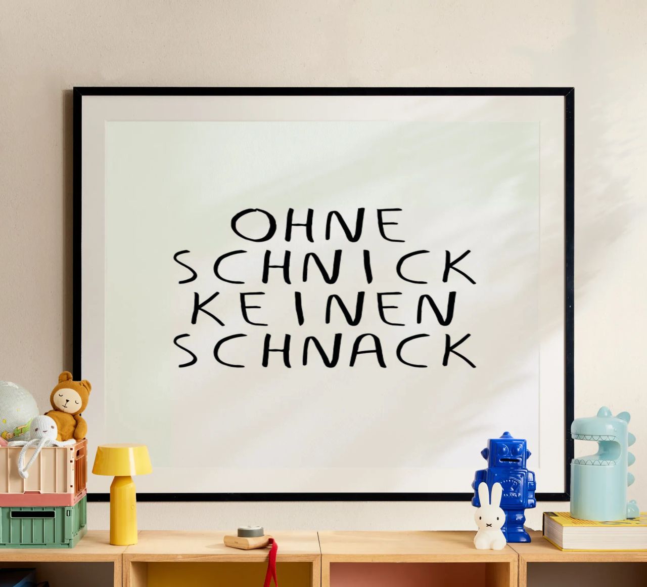 Schnick Schnack Poster von Amy & Kurt