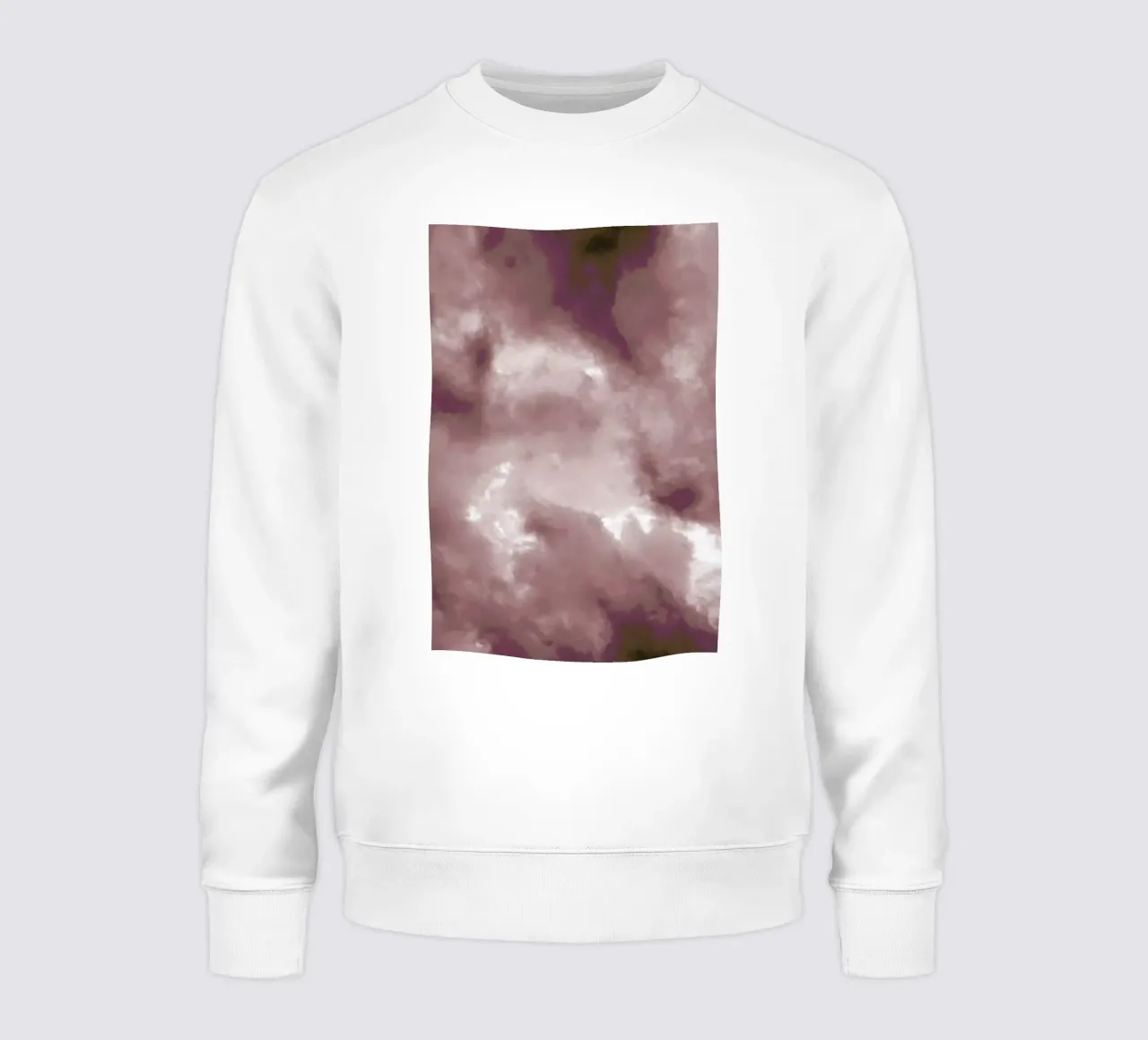 Blush Clouds Sweatshirt von Studio Nahili