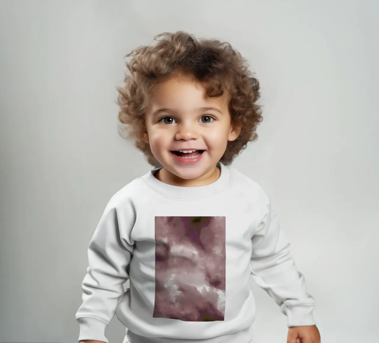 Blush Clouds sudadera de bebé de Studio Nahili