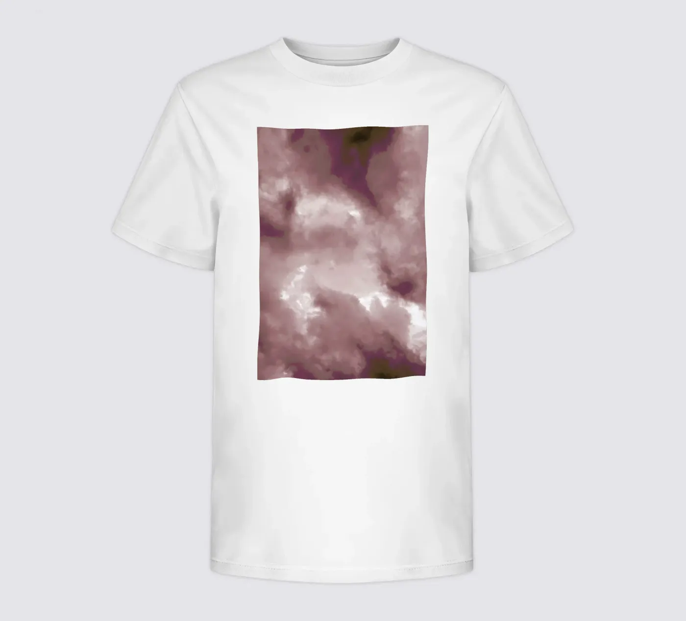Blush Clouds kids t-shirt by Studio Nahili