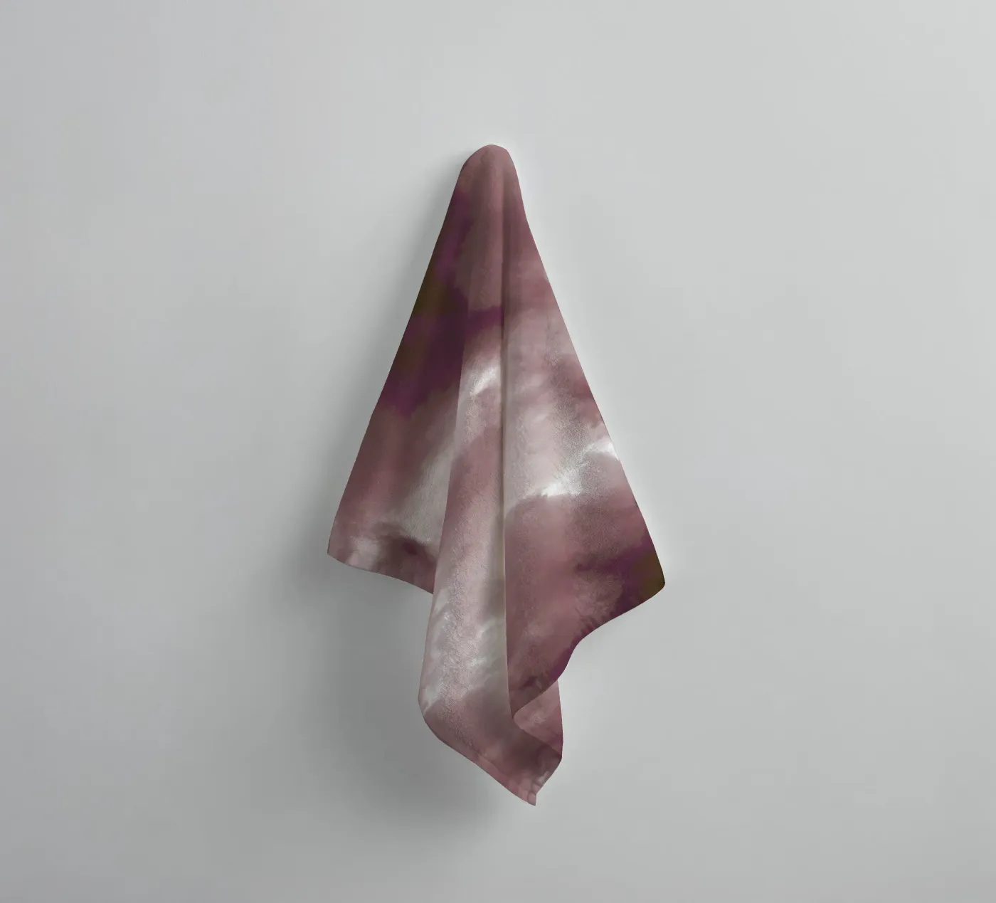 Blush Clouds towel by Studio Nahili