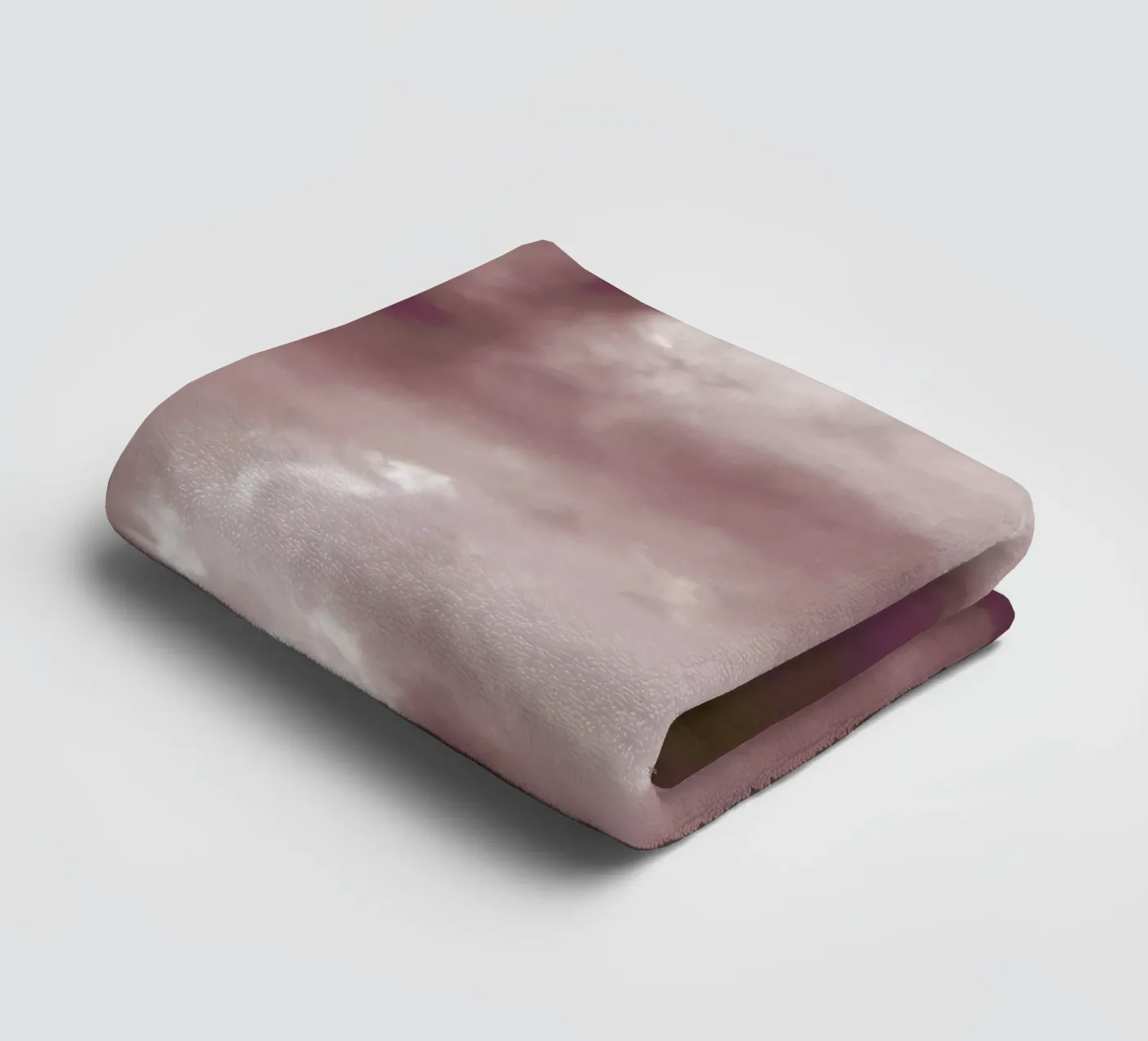 Blush Clouds towel by Studio Nahili