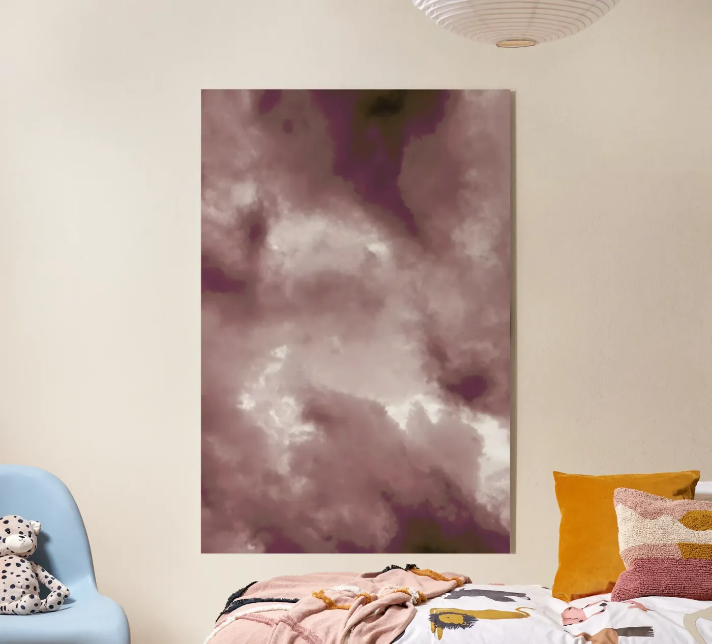 Blush Clouds plexiglas de Studio Nahili