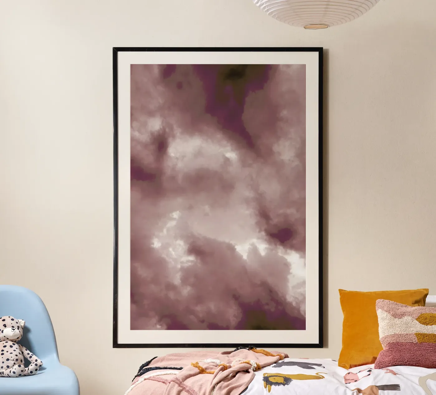 Blush Clouds poster by Studio Nahili