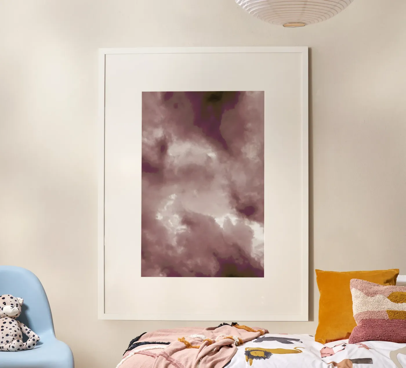 Blush Clouds poster by Studio Nahili