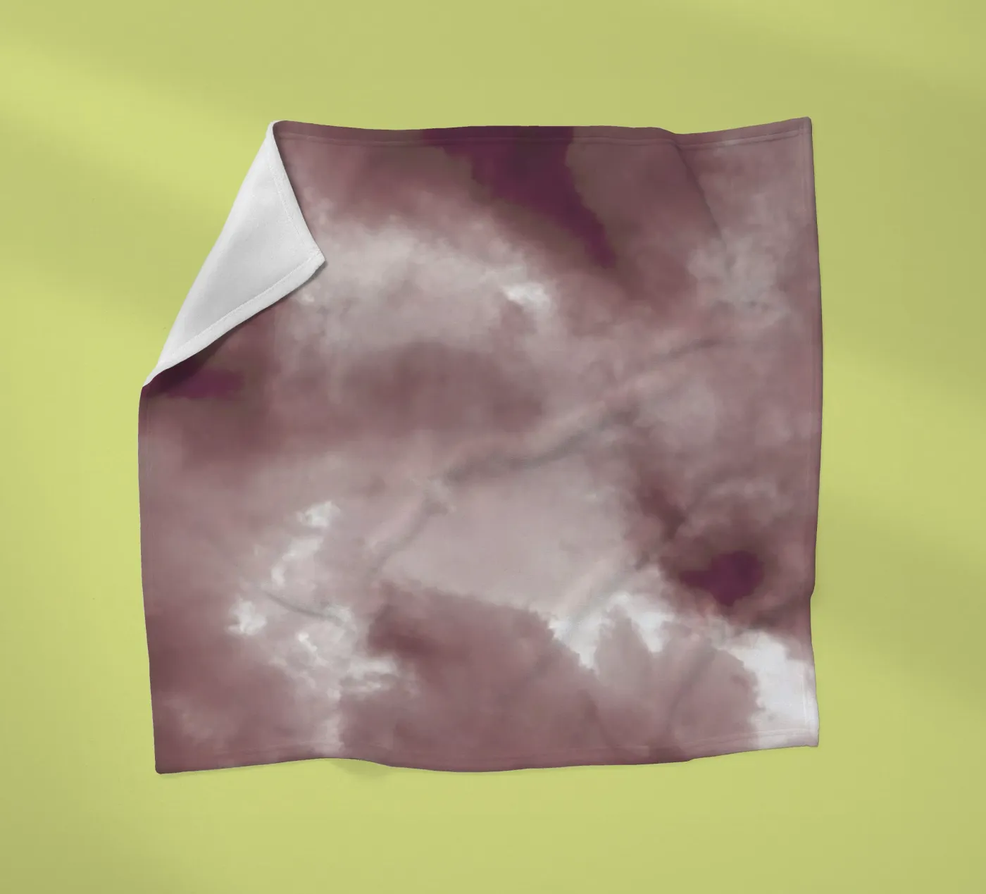 Blush Clouds Fleecedecke von Studio Nahili