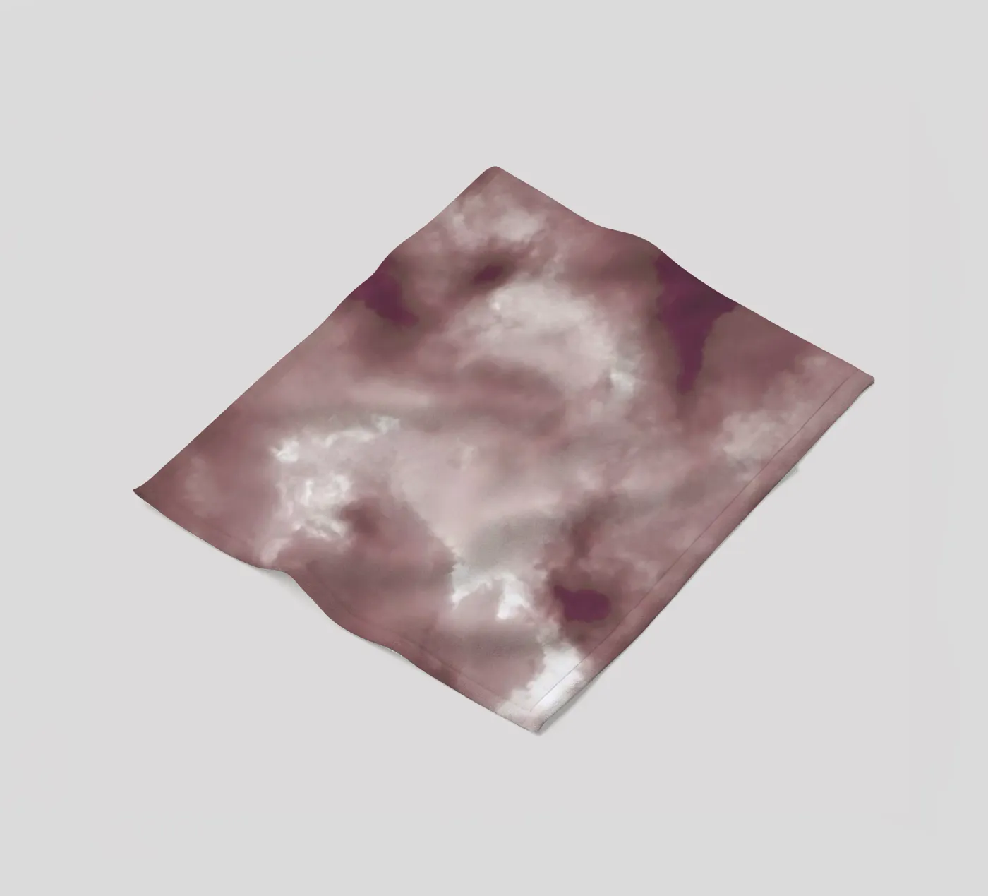 Blush Clouds Fleecedecke von Studio Nahili