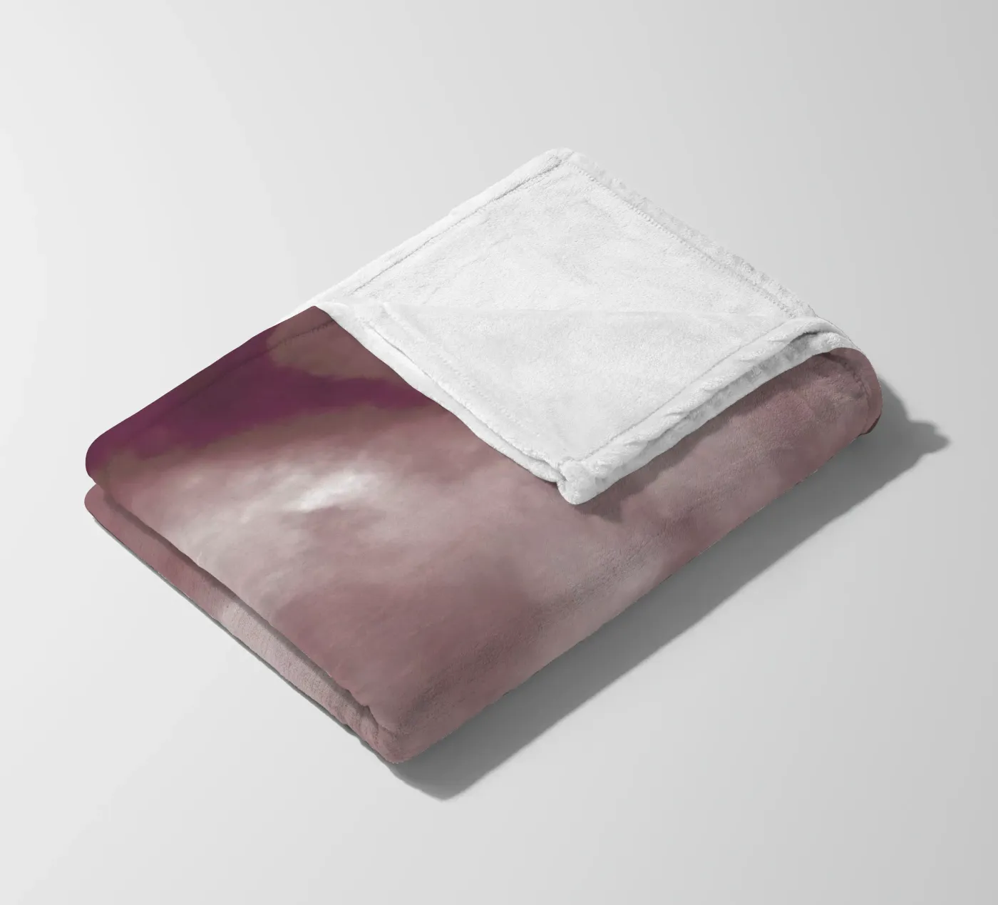 Blush Clouds Fleecedecke von Studio Nahili