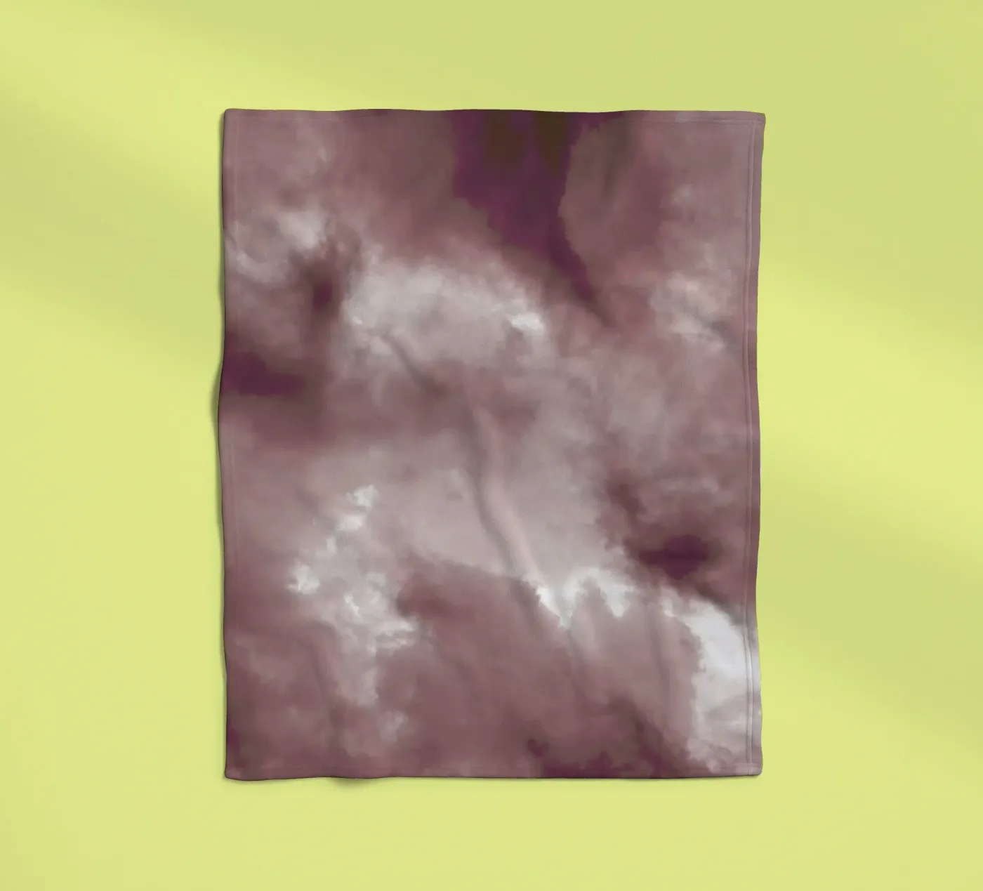 Blush Clouds Fleecedecke von Studio Nahili