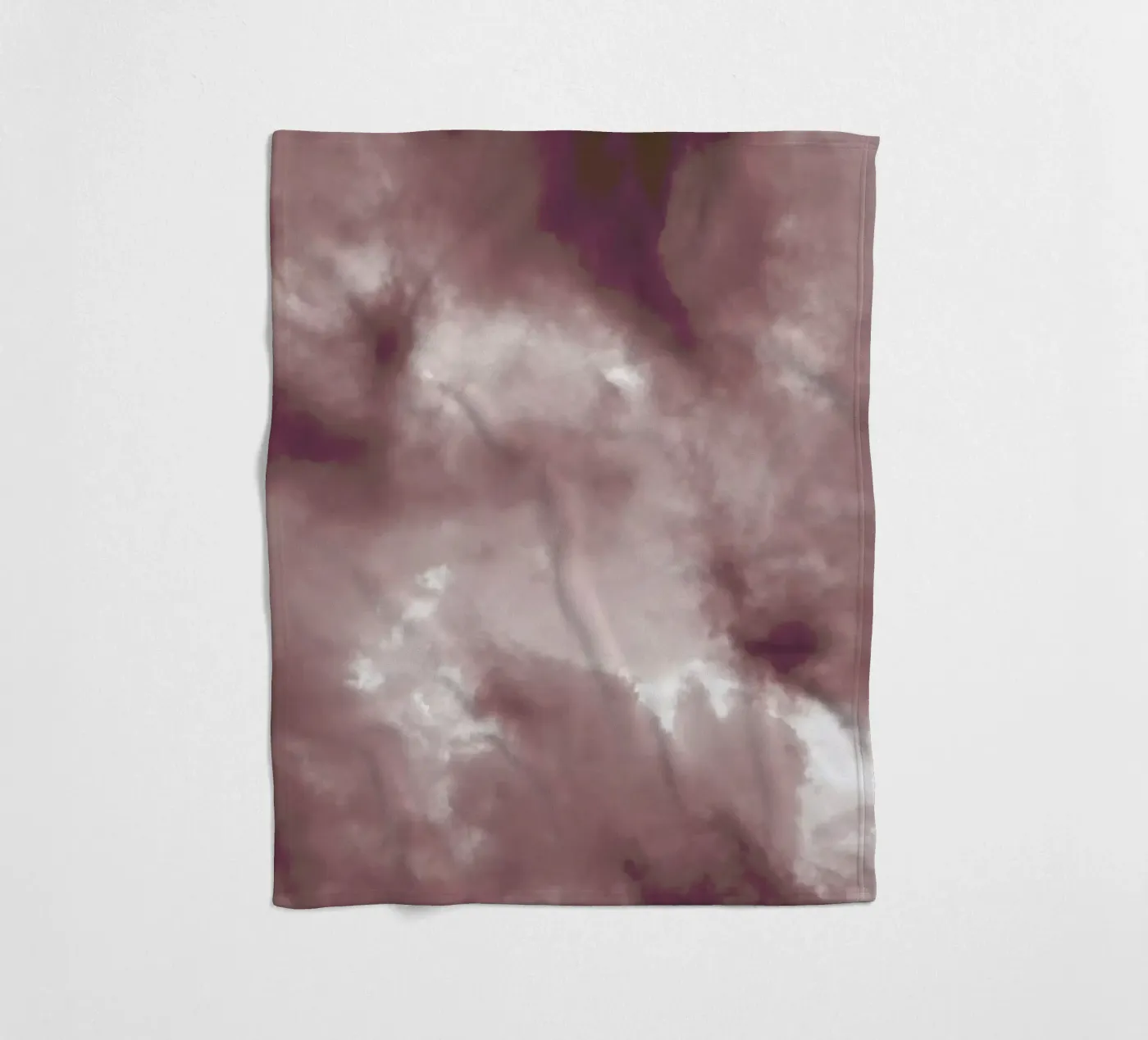 Blush Clouds Fleecedecke von Studio Nahili
