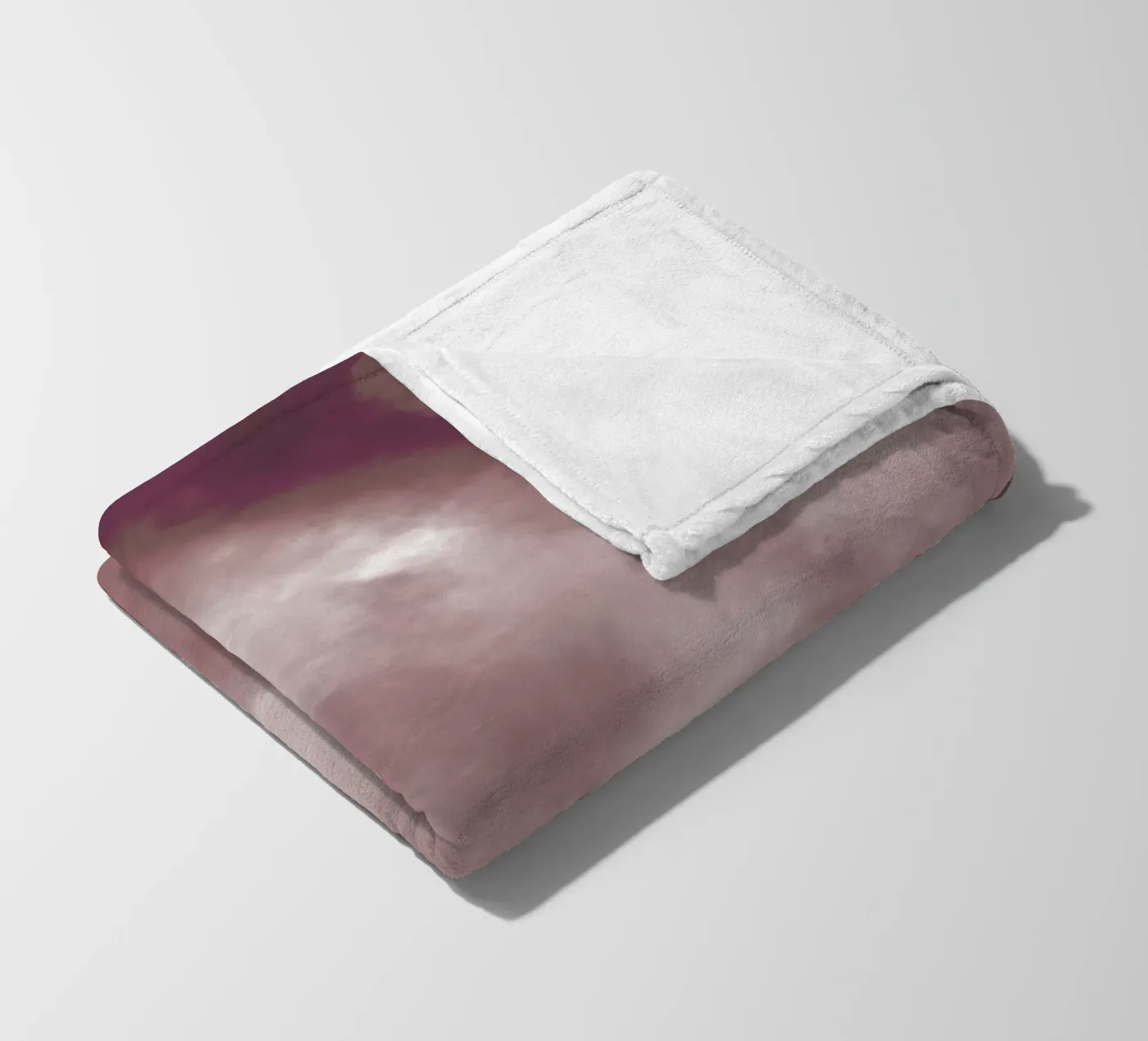 Blush Clouds Fleecedecke von Studio Nahili